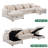 Sahal Upholstered U-Shaped Sectional Symmetrical-1870023839