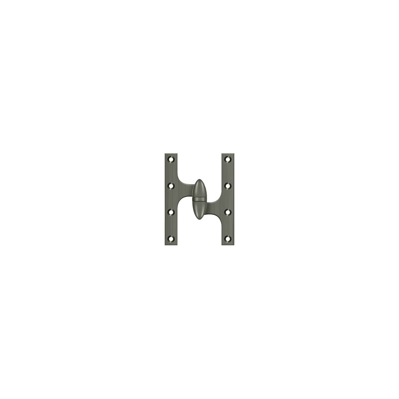 Hinge, Antique Nickel, Right Hand