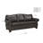 Jettie 88" Genuine Leather Sofa-1337523910