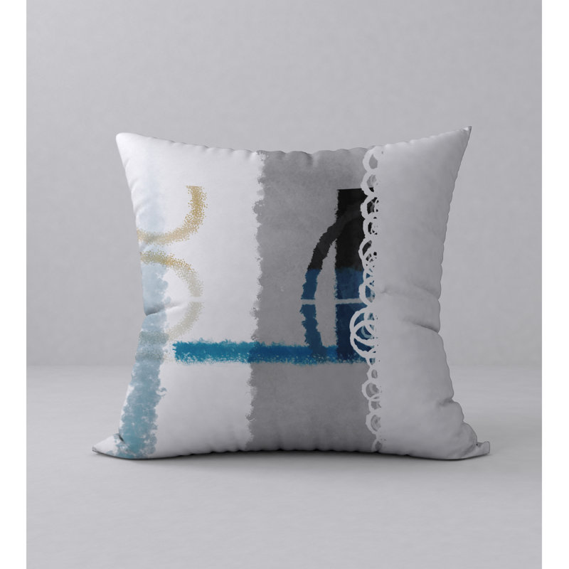 Housse de coussin décorative carrée/insert true interesting, 24" X 24"