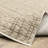 Edner Industrial Distressed Lines Beige/ Brown Area Rug-1382252048