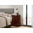 Louis Phillipe 3 Drawer Wood Nightstand-166158850