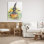 «Witch Cat on Pumpkin», art mural sur toile par Jessica Mingo
