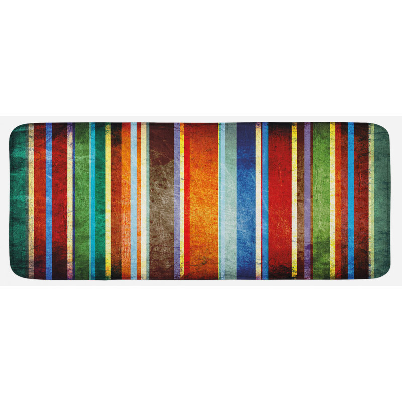 Tapis de cuisine rayures