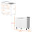 2 Utility Sink And Cabinet In White With Long-Lasting Quality Fashionable Kitchen Look Practical Functionality