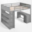 Lit mezzanine avec bureau intégré et rangement-1919650964-1919650955