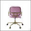 Chaise de bureau ergonomique en cuir fleur Siecross avec coussin épais et fonctions réglables-222782266