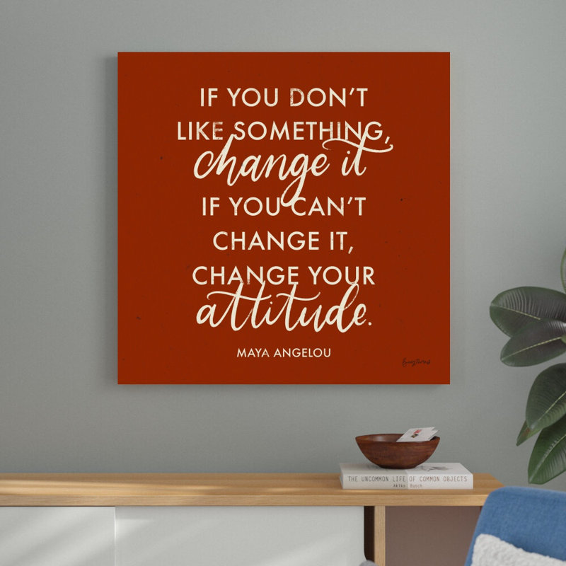 «Words of Wisdom I BW» par Becky Thorns - Art textuel sur toile tendue, Noir / blanc, H 36 po x l 36 po x P 1,25 po