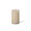 Flickering Wax Glow Wick Pillar Candle, 3"x6"-796472077