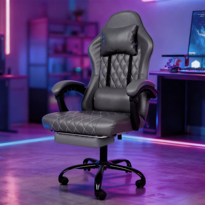 Metro Lane Gaming Chair with Headrest