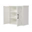 600mm W 600mm H Wall Mounted Required Medicine Cabinet Mirror 3 Fixed