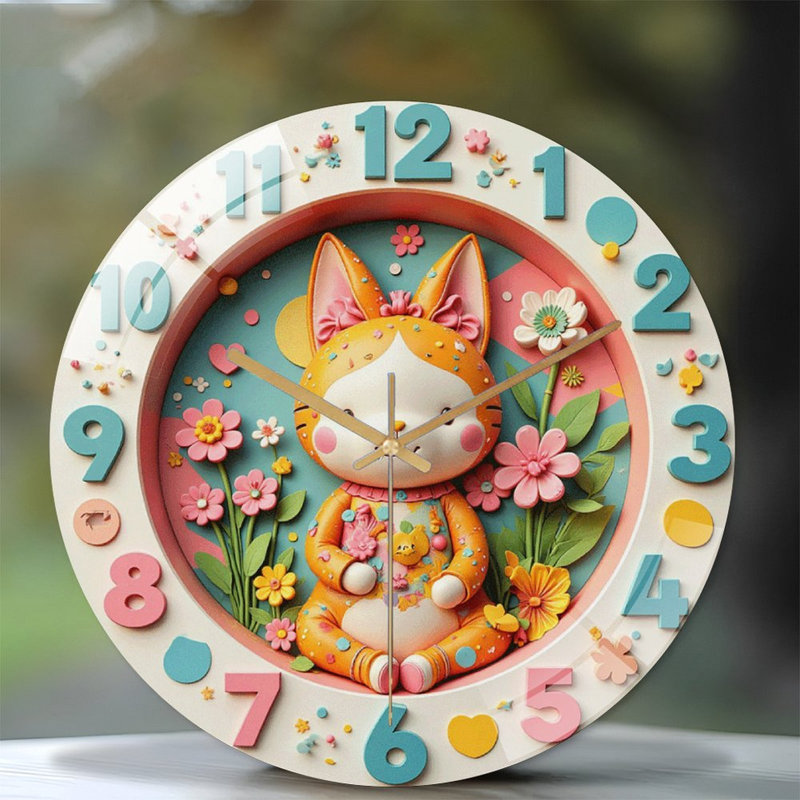 Horloge murale 12 po