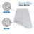 Amere Non Slip Rectangle Shower Bath Tub Mat-86528566-86528568