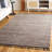 Abiodun Hand Woven Denim/Cotton Rug in Black/Beige-730786562