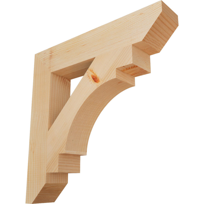 Support latté 3 1/2 po x P 22 po x H 22 po, sapin Douglas, Douglas (lisse), H 22 x l 3,5 x P 22