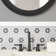 Gotham 1" Hex White with Black Flower 10-1/4" x 11-3/4" Porcelain Mosaic Tile