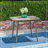 Foxborough Solid Wood Dining Table Outdoor Square Acacia Wood Table with Straight Legs-30266966