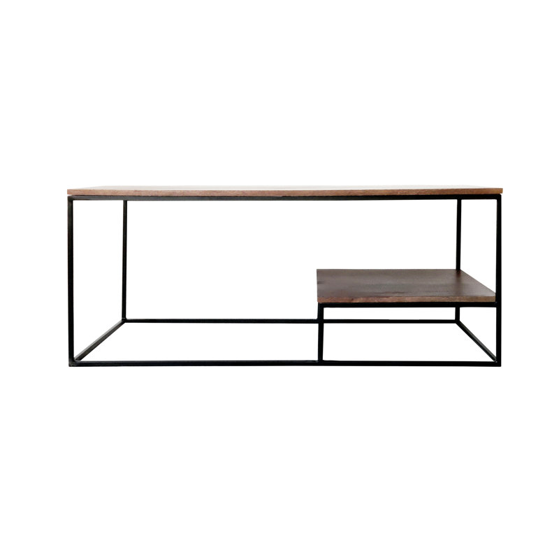 Timko Frame Coffee Table, Walnut