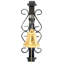 Riccioli Handmade Ornament Wall Decor on Wrought Iron