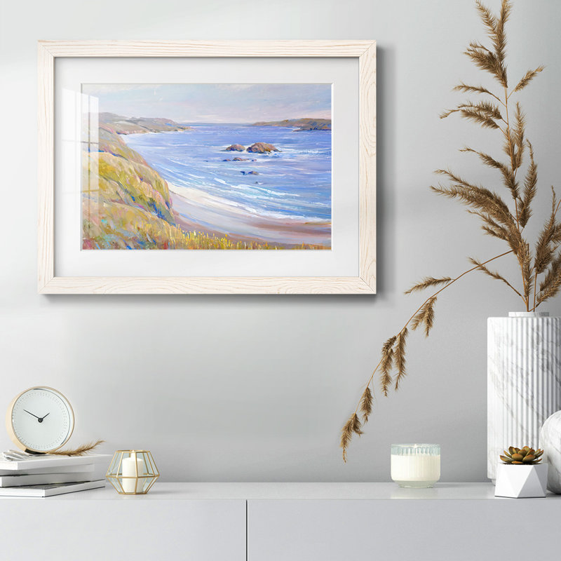 Le long de la côte I, Blanc, H 18 po x l 26 po x P 1,5 po