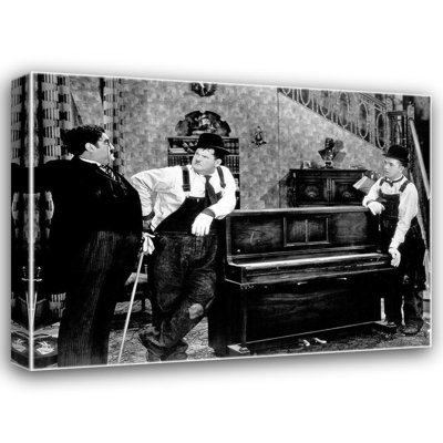 Astoria Grand Hollywood, galerie de photos d'archives sur toile tendue: Laurel and Hardy, Music Box The, 1932