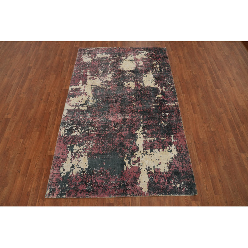 Modern Abstract Living Room Area Rug 5x8