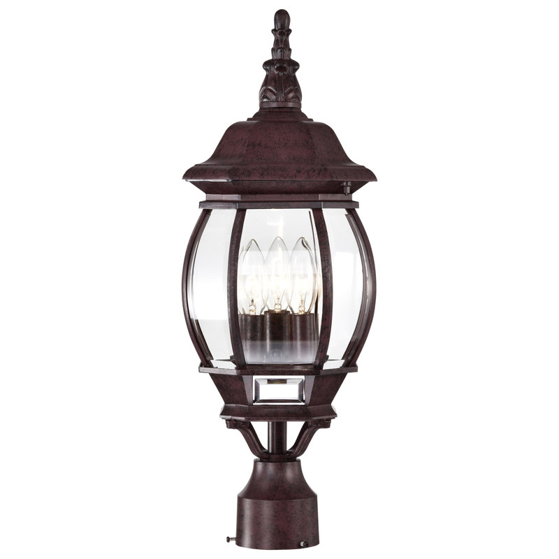 Beveled Lantern Head, Old Bronze