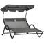 Méridienne double longue 21,2 po Mubaarak-827584686
