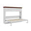 Lit escamotable simple avec tiroirs