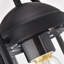 Luminaire de grange d'extérieur à 1 ampoule noir texturé Doory-1371194957