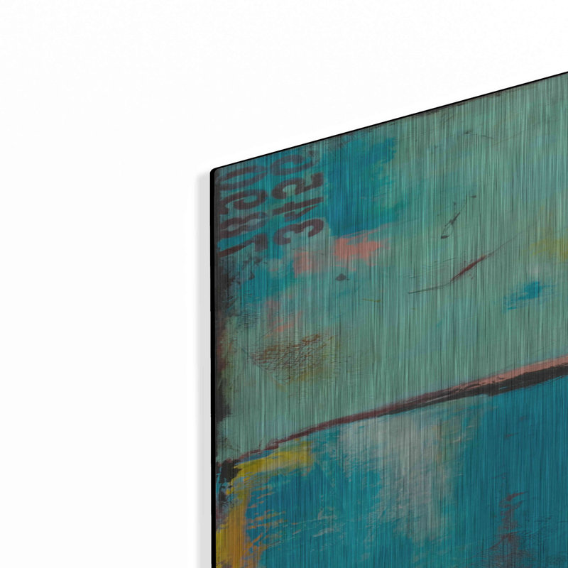 «Matchbox Blue 55» par Erin Ashley - impression sans cadre sur métal, L 24 po x H 36 po