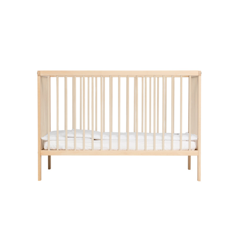 Mini Cot Bed, Beech