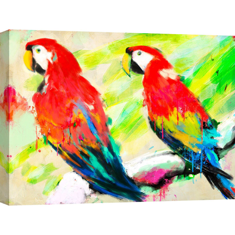 Ara Ara by Kelly Parr - Wrapped Canvas Painting, 60cm H x 80cm W x 4cm D