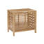Panier en bois de bambou massif Ayden