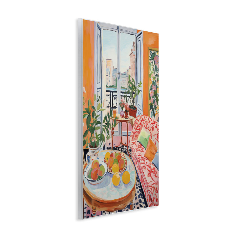  Bright Sunlit Interior Wall Plaque Art by LSR Design Studio, 15" H x 10" W
