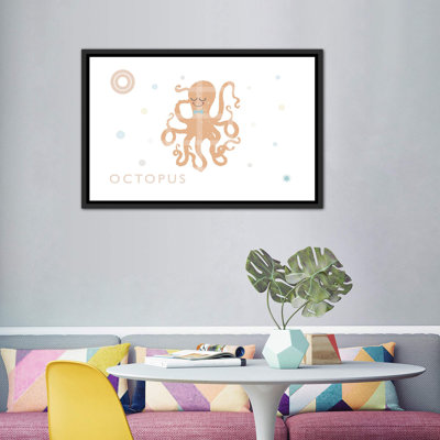 Pieuvre - impression d'art graphique