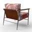 Dahlgreen - Chaise rembourrée d'appoint à formes abstraites-525892493