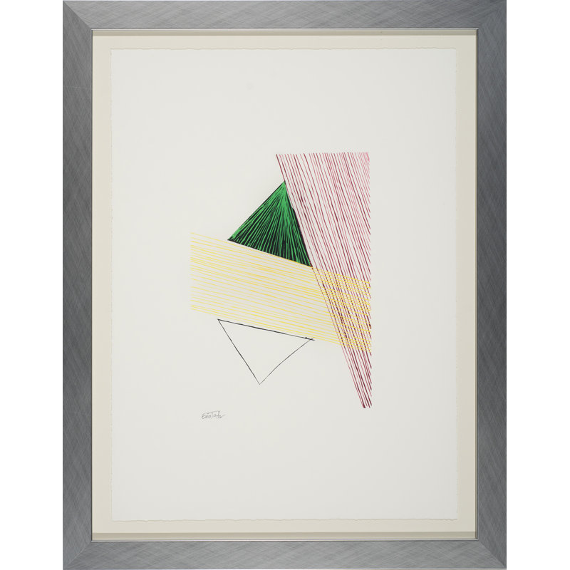 Si Paper 1 Framed Acrylic Painting Print