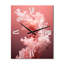 Horloge murale Whispering Corals Ink Expression - Coastal Coral-420431886