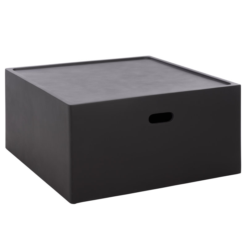 Azhaar Square Coffee Table, Black