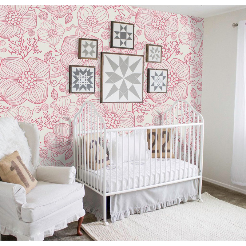 Catheline 2.5m x 2.5m Matte Mural, 208 x 146cm