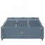 Console en bois avec 3 tiroirs, 3 portes-1325805069