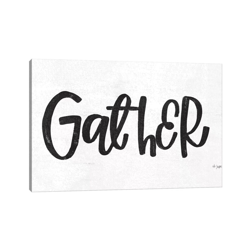 Gather by Jaxn Blvd. - Wrapped Canvas Print, 30.48cm H x 45.72cm W x 1.91cm D