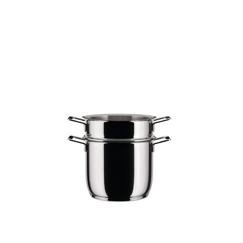 Radiant Mirror Polished 18/10 Stainless Steel 5-Quart Pasta Set