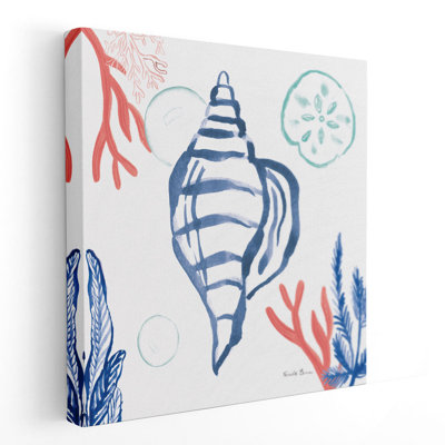 Coastal Jewels II Coral Cove - reproduction d'art sur toile