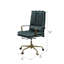 Chaise de bureau pivotante en cuir avec hauteur ajustable Porter-128760506
