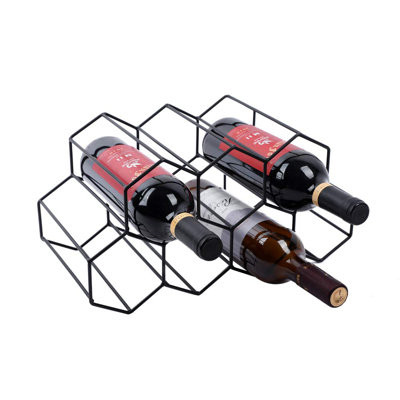 Blaykleigh Wine Bottle Rack Black