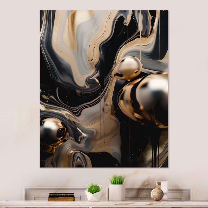 Décoration murale Alcron Journey Through Marble III, H 32 po x l 24 po x P 1 po