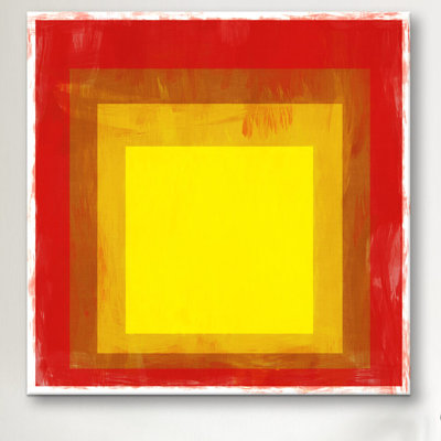 Albree Modern Squares, impression sur toile