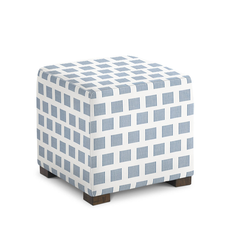 Canto Square Ottoman, Sky Sunbrella®